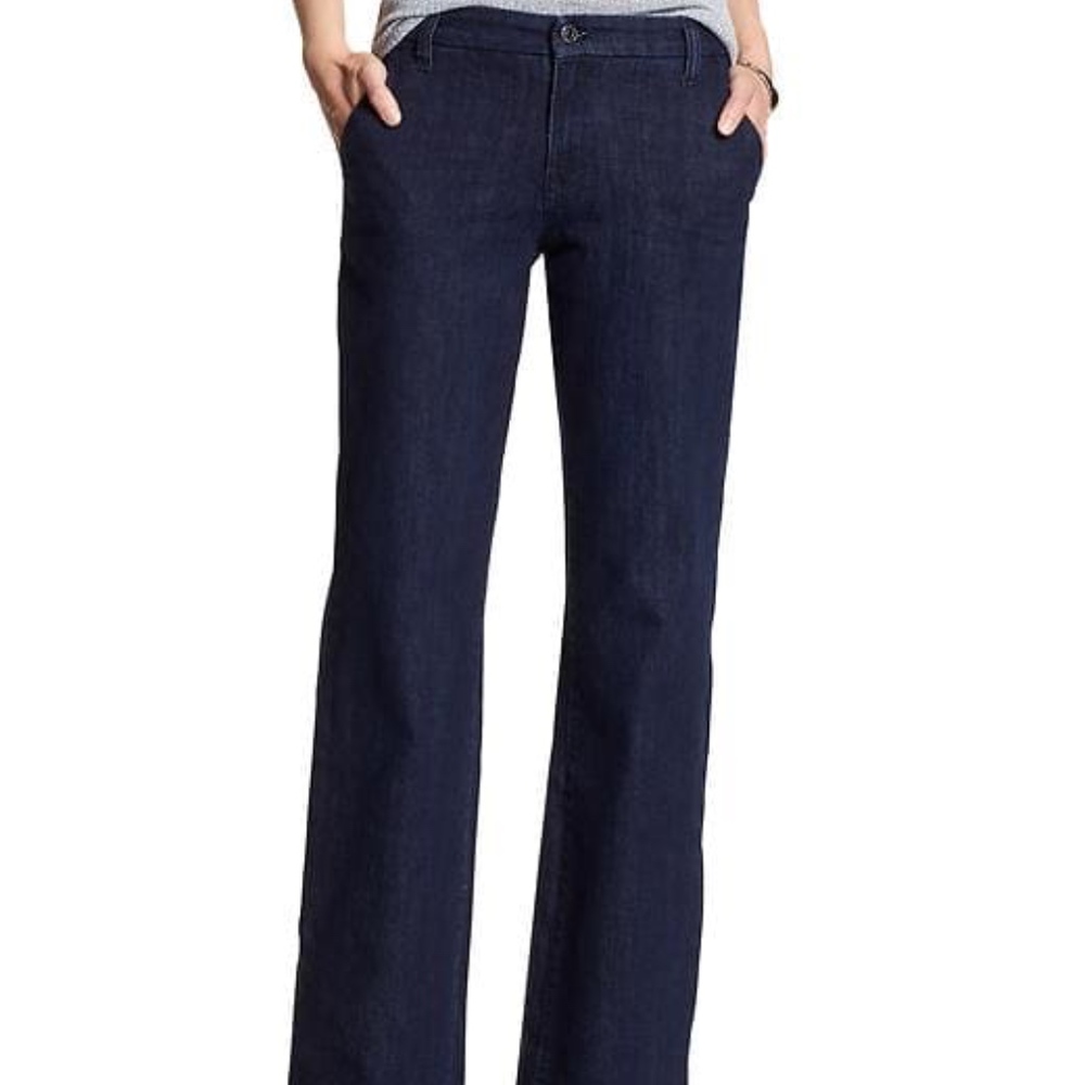 Banana Republic Dark Blue Jean Trouser Pant - 26P